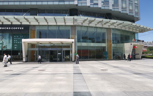 首都实业大厦正门